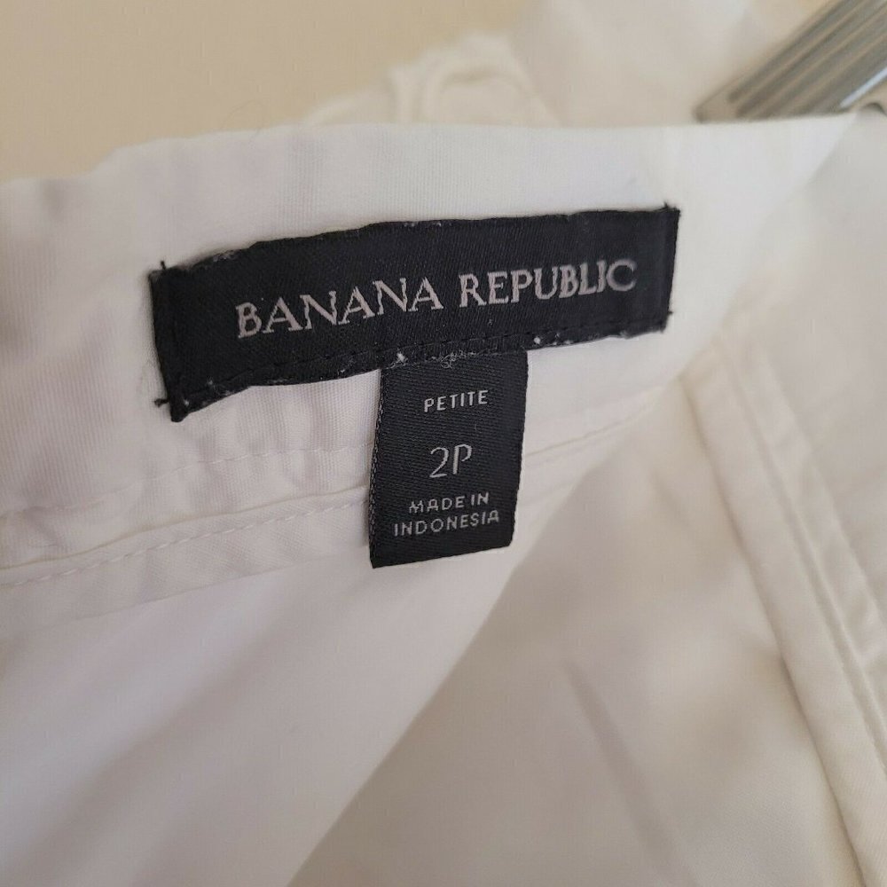 Banana Republic White Circle Lace Overlay Skirt - Picture 7 of 7